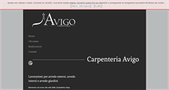 Desktop Screenshot of carpenteriaavigo.it